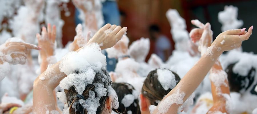 festa espuma